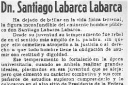 Dn. Santiago Labarca Labarca.