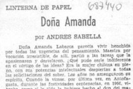 Doña Amanda
