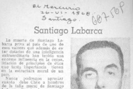 Santiago Labarca.