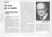 Las cosas por su nombre Las cosas por su nombre