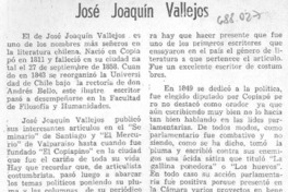 José Joaquín Vallejos