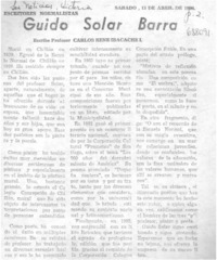 Guido Solar Barra