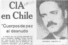 CIA en Chile.