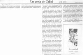 Un poeta de Chiloé