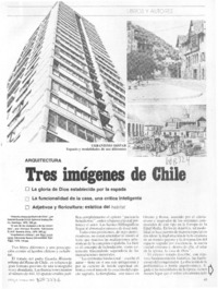 Tres imágenes de Chile
