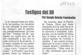 Testigos del 38