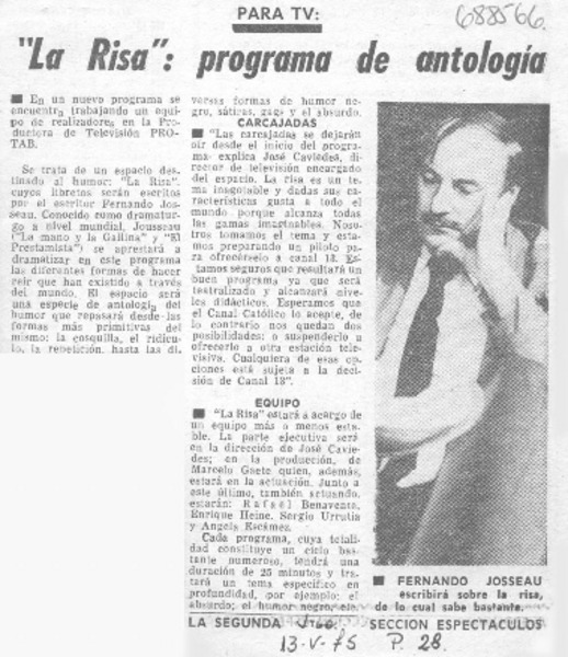 "La Risa": programa de antología.