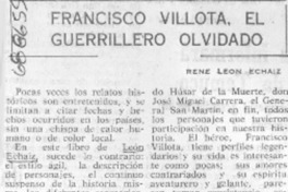 Francisco Villota, el guerrillero olvidado