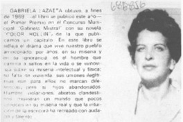 Gabriela Lazaeta