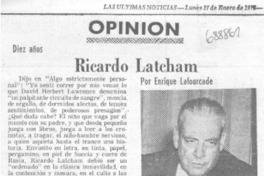 Ricardo Latcham
