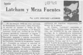 Latcham y Meza Fuentes