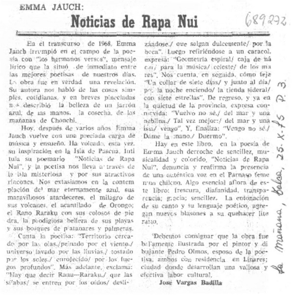 Noticias de Rapa Nui