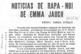 Noticias de Rapa-Nui de Emma Jauch