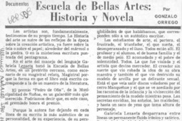 Escuela de Bellas Artes: historia y novela