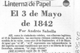 El 3 de mayo de 1942