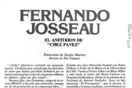 Fernando Josseau [entrevista]