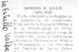 Samuel A. Lillo.
