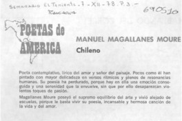 Manuel Magallanes Moure.