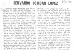 Servando Jordán López