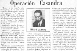Operación Casandra"