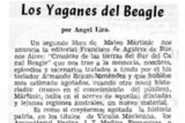 Los yaganes del Beagle
