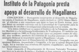 Instituto de la Patagonia presta apoyo al desarrollo de Magallanes.