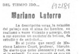 Mariano Latorre