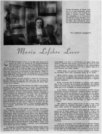 María Lefebre Lever