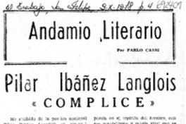 Pilar Ibañez Langois "cómplice"