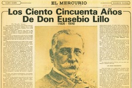 Los ciento cincuenta años de Don Eusebio Lillo