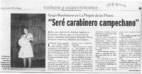 "Seré carabinero campechano"  [artículo] Leopoldo Pulgar I.
