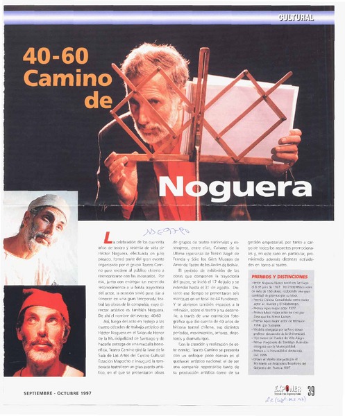 40-60 camino de Noguera  [artículo].