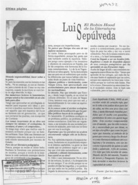 Luis Sepúlveda  [artículo].