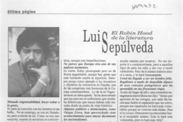 Luis Sepúlveda  [artículo].
