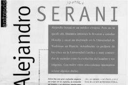 Alejandro Serani  [artículo].