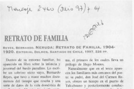 Retrato de familia  [artículo] Alberto Arraño.