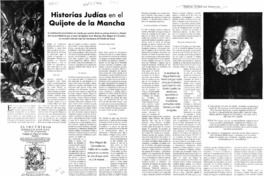 Historias judías en el Quijote de la Mancha  [artículo].
