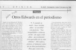 Otros Edwards en el periodismo