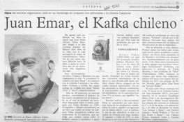 Juan Emar, el Kafka chileno  [artículo].