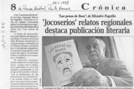 "Jocoserios" relatos regionales destaca publicación literaria  [artículo].