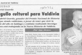 Un orgullo cultural para Valdivia  [artículo] Ana Alonso.