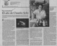 El Año de Claudio Solo  [artículo].