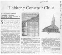 Habitar y construir Chile  [artículo] Miguel Laborde.