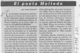 El poeta Moltedo  [artículo] Juan Cameron.