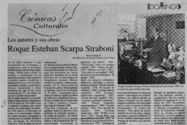 Roque Esteban Scarpa Straboni  [artículo] Matías Rafide B.
