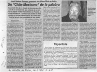 Un "Chile-mexicano" de la palabra