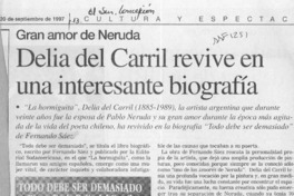 Delia del Carril revive en una interesante biografía