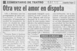 Otra vez el amor en disputa  [artículo] Leopoldo Pulgar I.