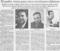 El Padre, tema para once escritores chilenos