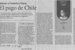 El pago de Chile  [artículo] Luis Alberto Maira.